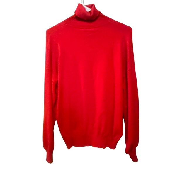 NWT Red Turtleneck Heart Sweater - Picture 5 of 6